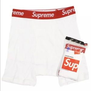 Supreme Hanes Boxer Briefs (Single Pair) M